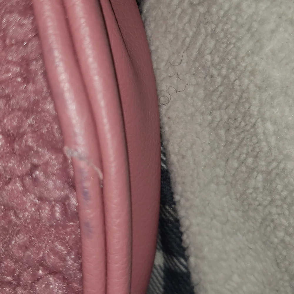 Bebe Pink Heart Crossbody Bag with Plush Texture - Picture 10 of 13